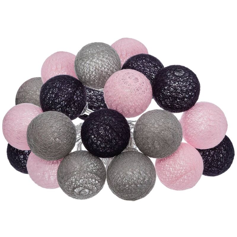 foto del prodotto atmosphera led string sector 20 palle assortimento d 6 box cr ateur d int rieur