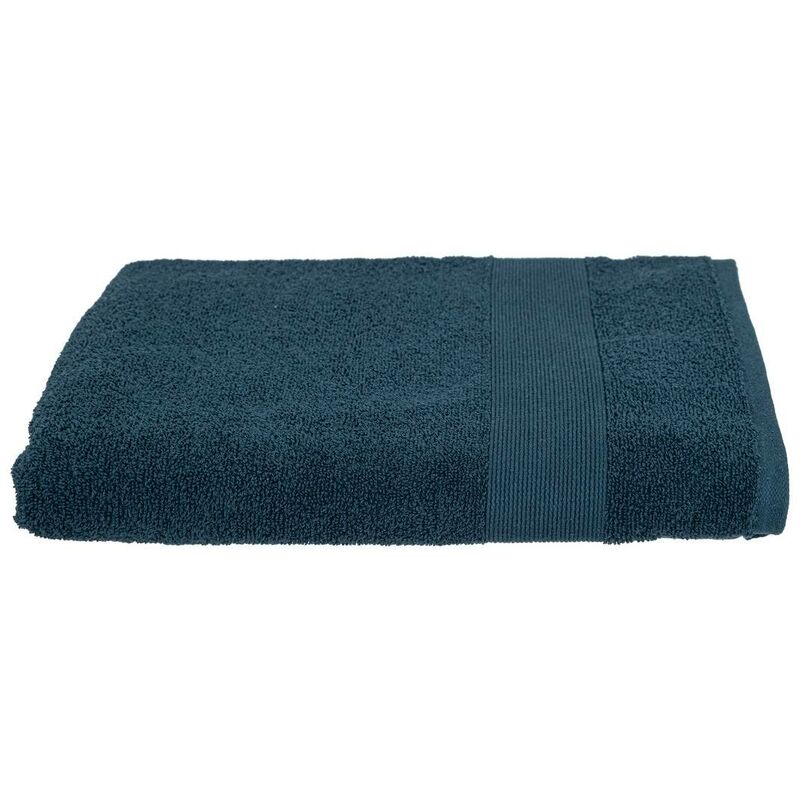 foto del prodotto atmosphera lenzuolo da bagno praia 100x150cm blu egeo cr ateur d int rieur