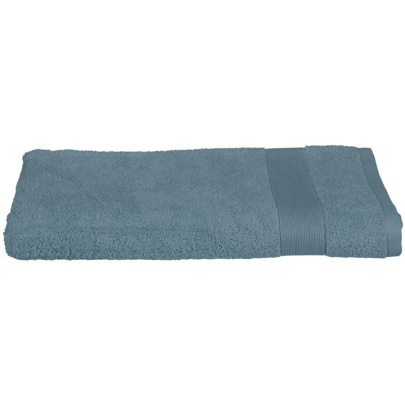 foto del prodotto atmosphera lenzuolo da bagno praia in cotone blu tempesta 100x150cm cr ateur d int rieur