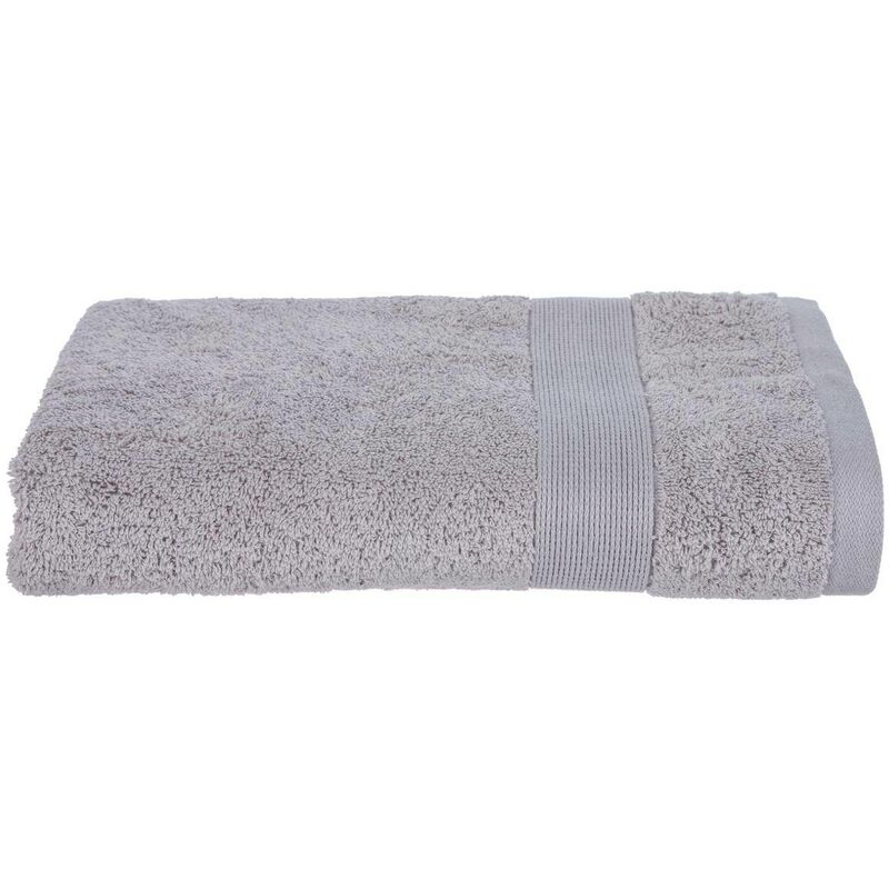 foto del prodotto atmosphera lenzuolo doccia essentiel in cotone grigio tortora 70x130cm cr ateur d int rieur