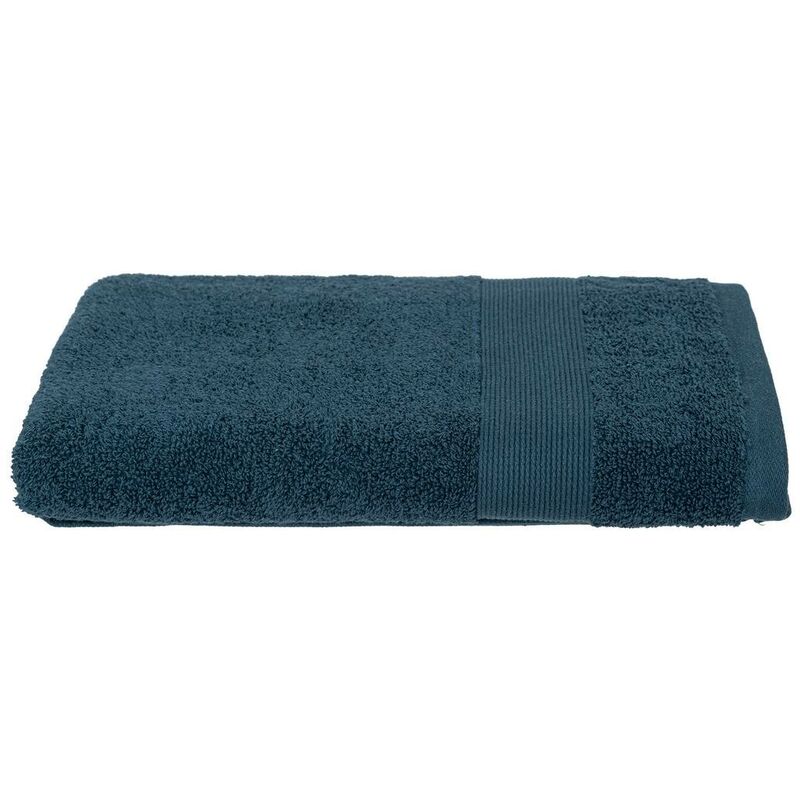 foto del prodotto atmosphera lenzuolo doccia in cotone praia 70x130cm blu egeo cr ateur d int rieur