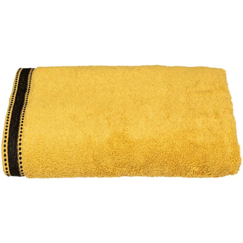 foto del prodotto atmosphera lenzuolo doccia joia in cotone giallo senape 70x130cm cr ateur d int rieur
