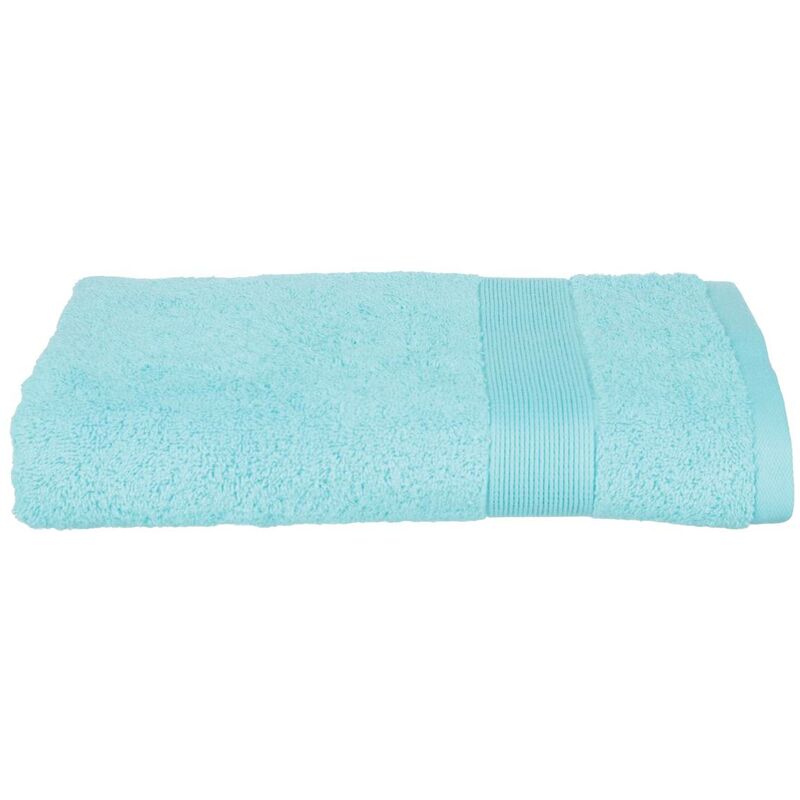 foto del prodotto atmosphera lenzuolo doccia praia in cotone blu turchese 70x130cm cr ateur d int rieur