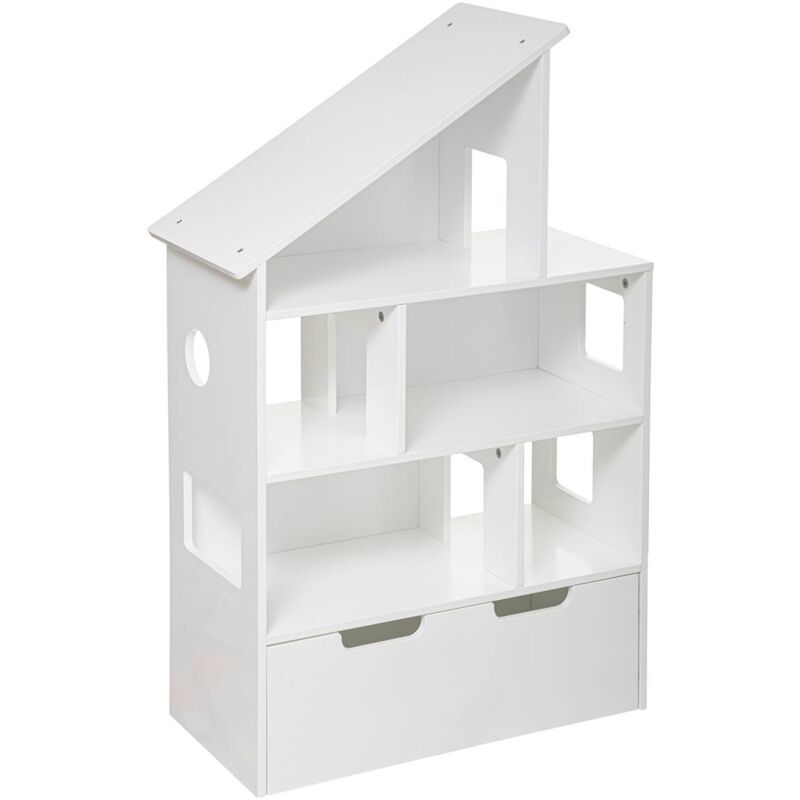 foto del prodotto atmosphera libreria maison con cassettoni bianchi h104cm cr ateur d int rieur