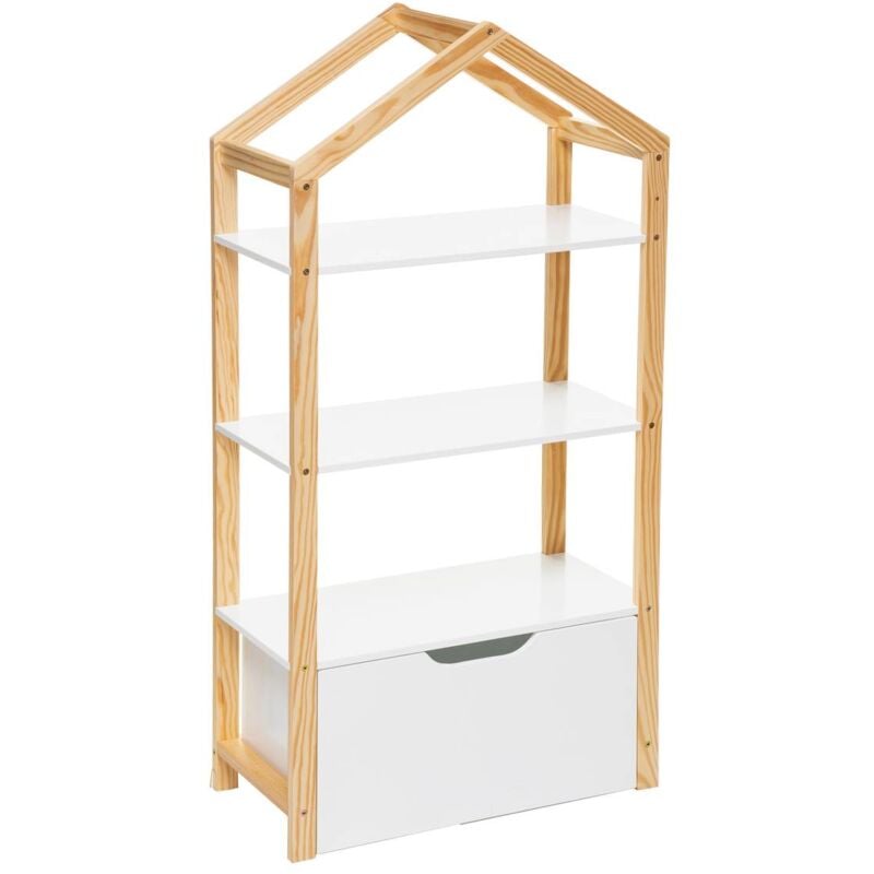 foto del prodotto atmosphera libreria per bambini maison bianca h120cm cr ateur d int rieur