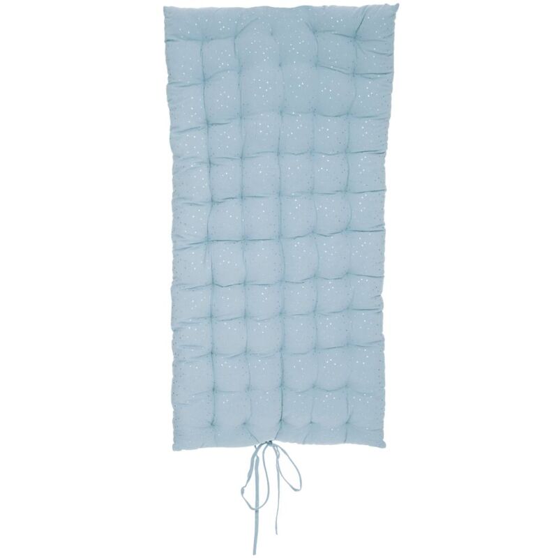foto del prodotto atmosphera materasso a terra per bambini oya azzurro 60x120cm cr ateur d int rieur
