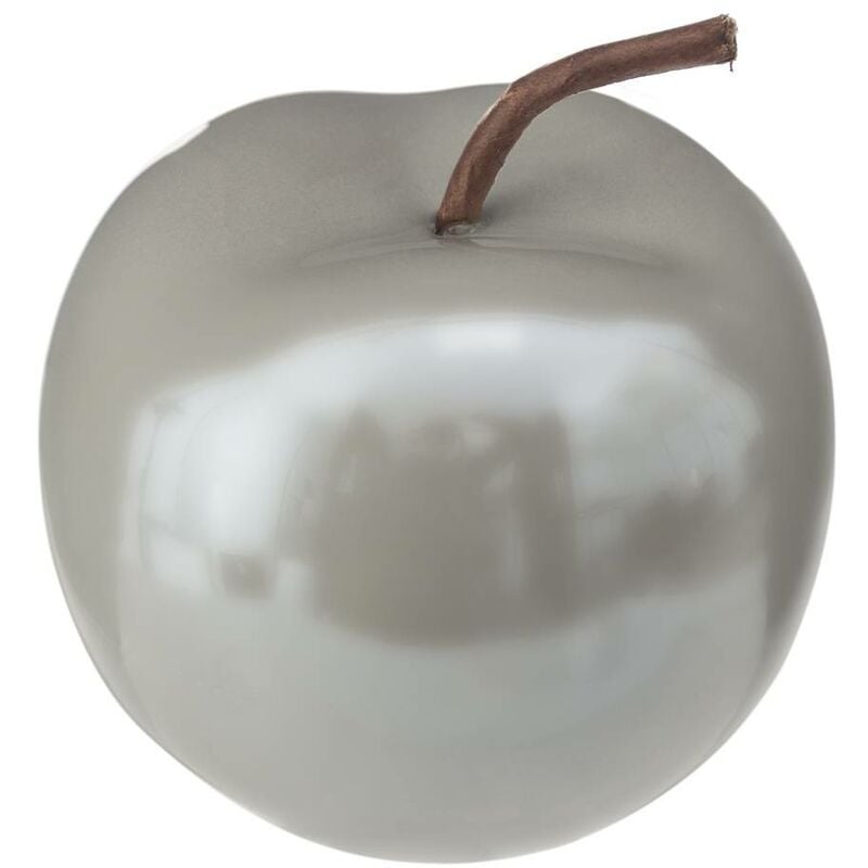 foto del prodotto atmosphera mela deco in ceramica celine d8,5cm grigio cr ateur d int rieur
