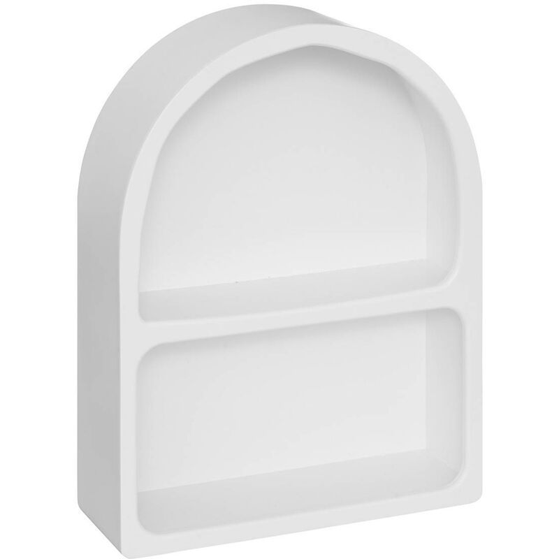 foto del prodotto atmosphera mensola a muro rivi 45x35cm bianco cr ateur d int rieur