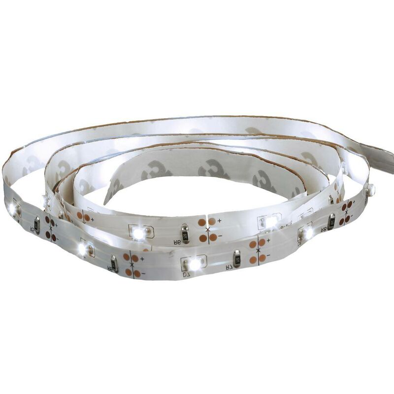 foto del prodotto atmosphera nastro led a batteria lumy bianco l330cm cr ateur d int rieur