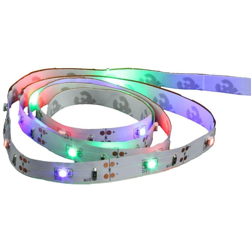 foto del prodotto atmosphera nastro led a batteria multicolore l330cm cr ateur d int rieur