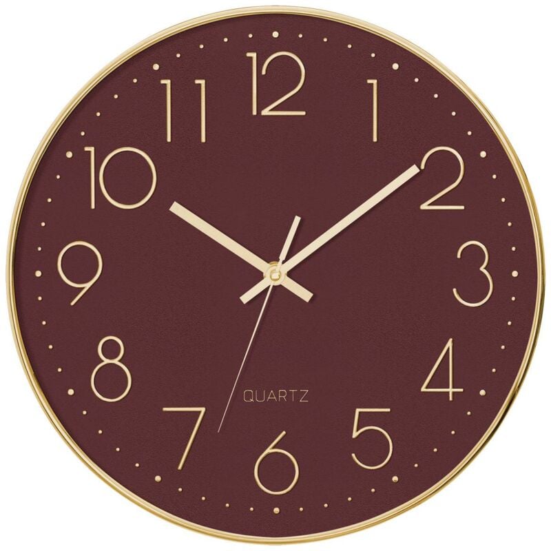immagine 0 del prodotto atmosphera orologio 3d oro laure d30cm bord cr ateur d int rieur