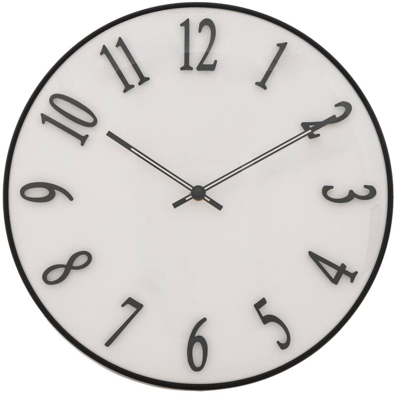 foto del prodotto atmosphera orologio a rilievo edgar white d35cm cr ateur d int rieur