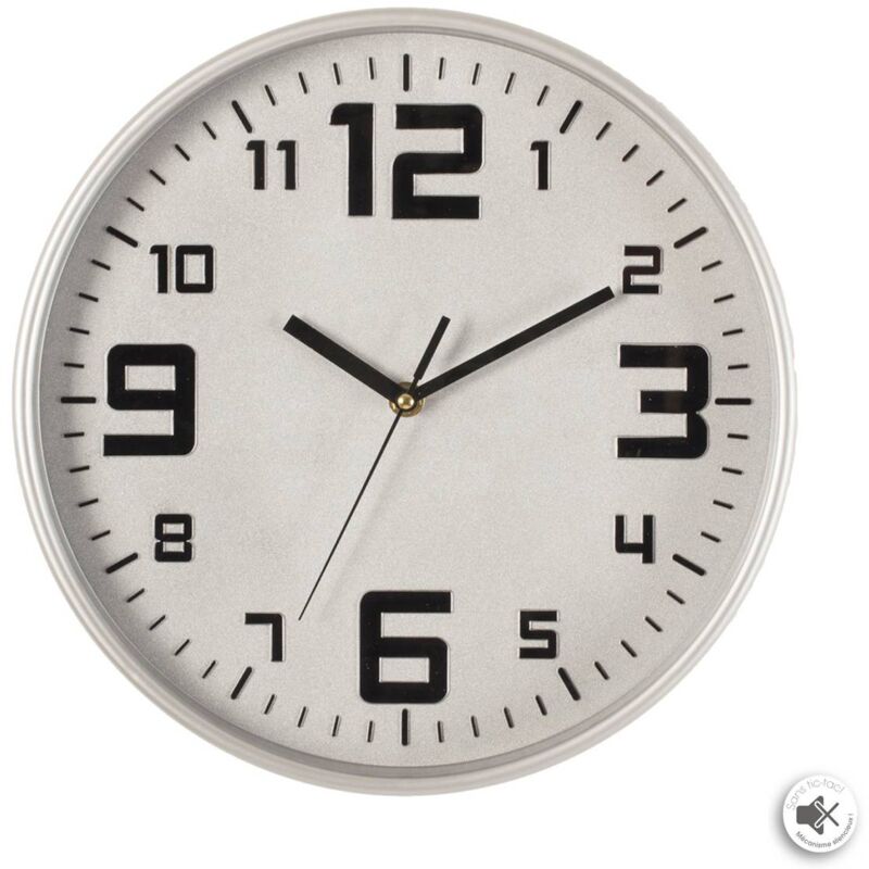 foto del prodotto atmosphera orologio d argento elian d30cm cr ateur d int rieur