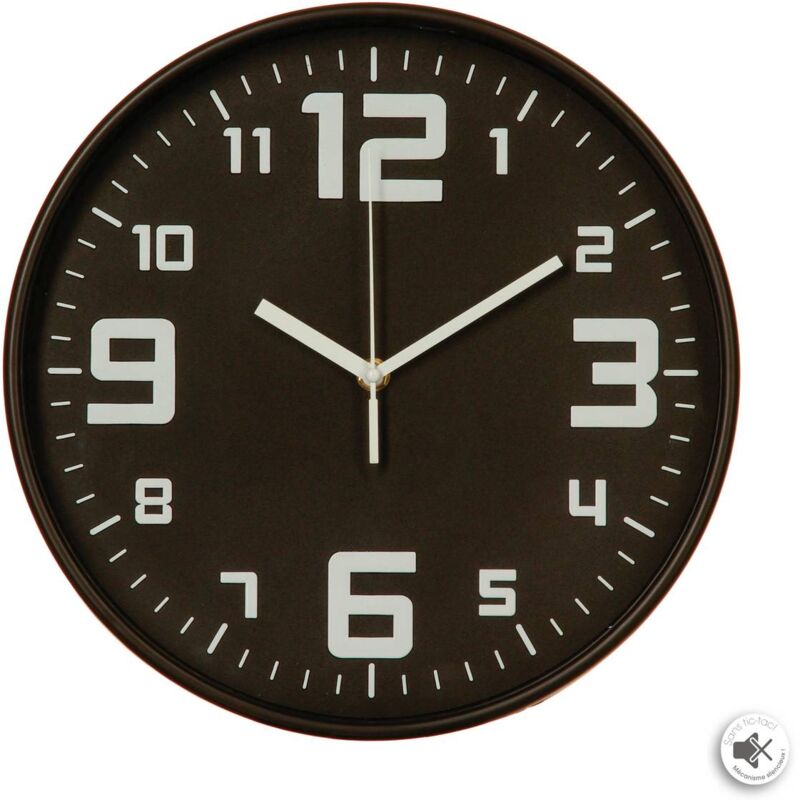 foto del prodotto atmosphera orologio elian d30cm nero cr ateur d int rieur