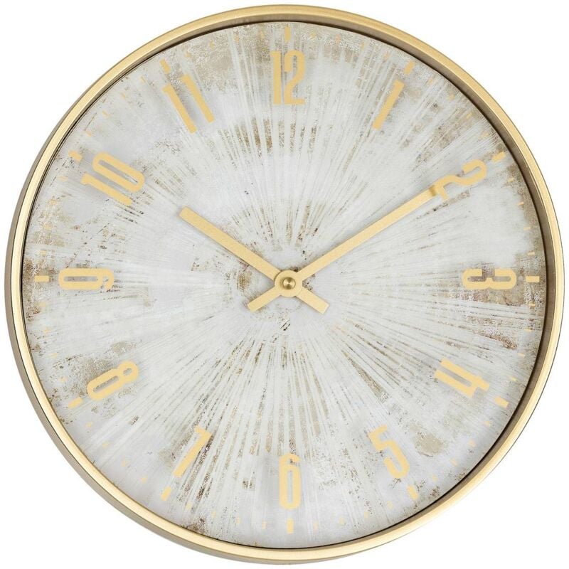 foto del prodotto atmosphera orologio izzie oro d30cm cr ateur d int rieur