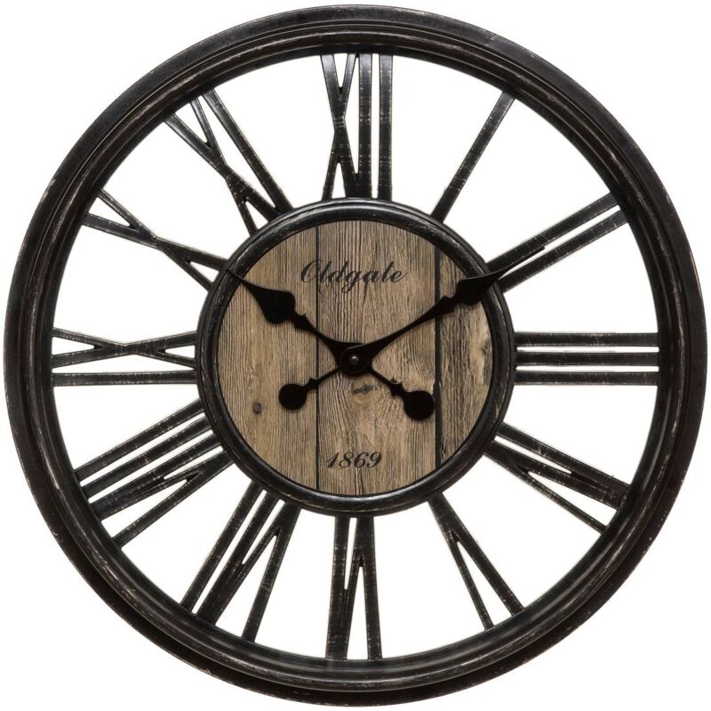 foto del prodotto atmosphera orologio liam d46 cm nero cr ateur d int rieur