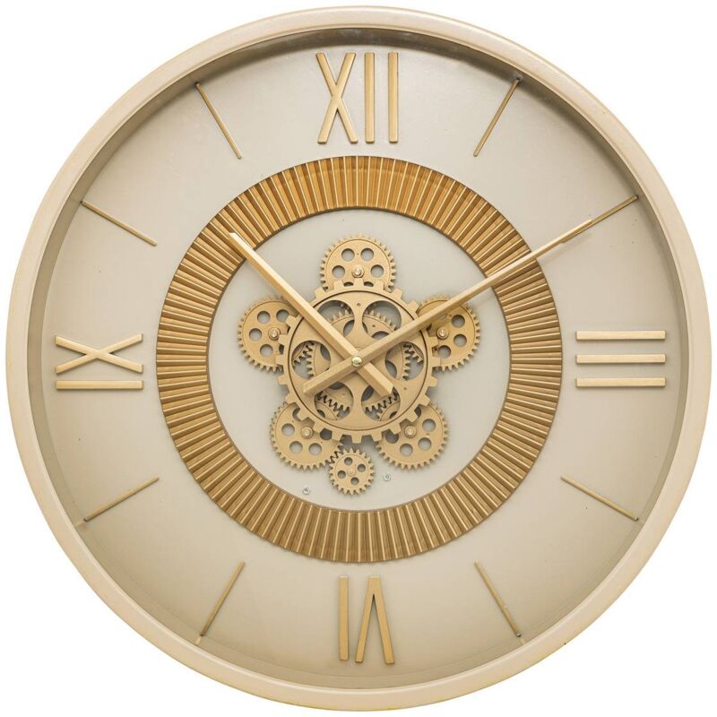 foto del prodotto atmosphera orologio meccanico guiliana metallo beige d50cm cr ateur d int rieur
