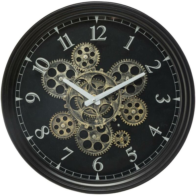 foto del prodotto atmosphera orologio meccanico in metallo mely d37cm cr ateur d int rieur