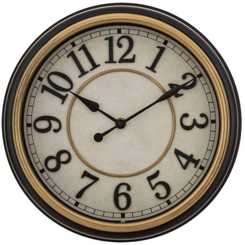 foto del prodotto atmosphera orologio nell nero d29cm cr ateur d int rieur
