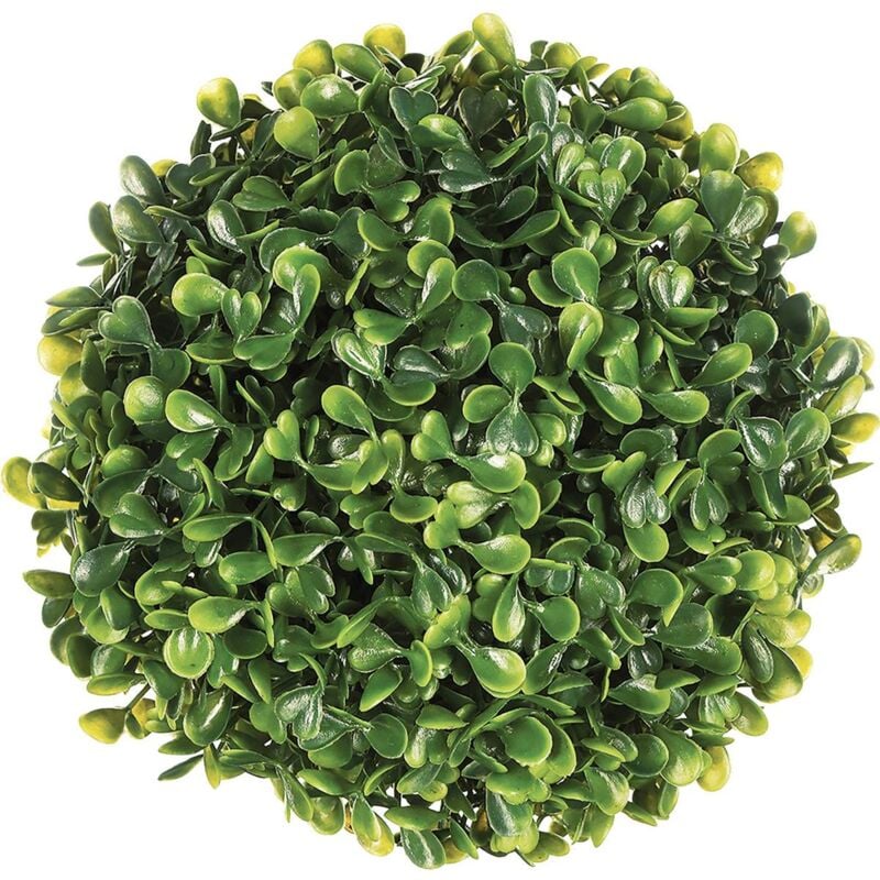 foto del prodotto atmosphera palla di bosso artificiale verde d18cm cr ateur d int rieur