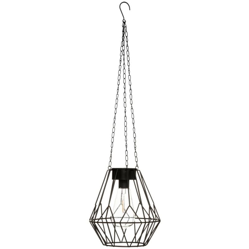 foto del prodotto atmosphera pendente solare flave in metallo nero d19cm cr ateur d int rieur