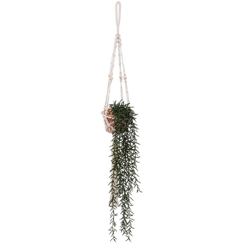 foto del prodotto atmosphera pianta artificiale ali in terracotta rosa h90cm cr ateur d int rieur