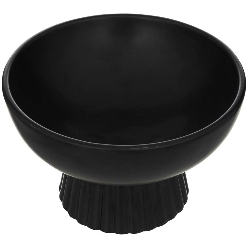 foto del prodotto atmosphera piatto in ceramica chaya d22cm nero cr ateur d int rieur