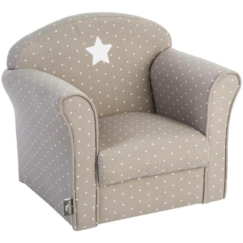 foto del prodotto atmosphera poltrona per bambini classique grigio taupe cr ateur d int rieur