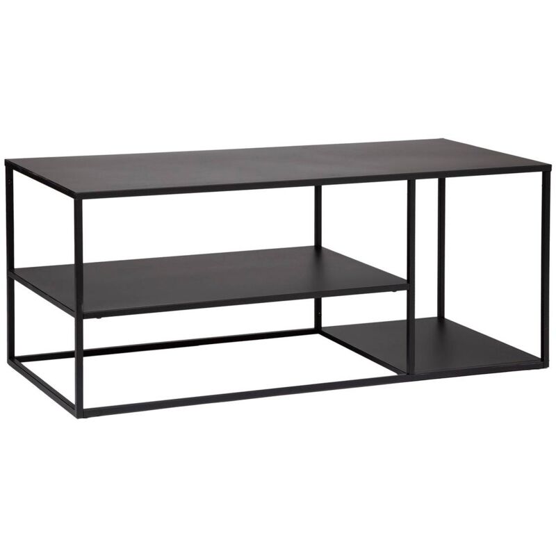 foto del prodotto atmosphera - porta tv in metallo nero gota 50x120cm créateur d'intérieur