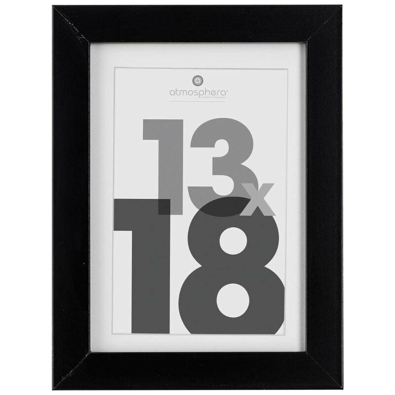 foto del prodotto atmosphera portafoto in legno eva nero 13x18cm cr ateur d int rieur