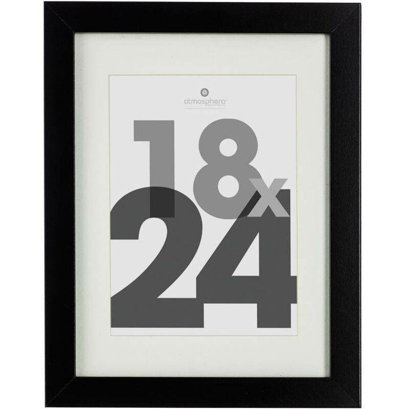 foto del prodotto atmosphera portafoto in legno eva nero 18x24cm cr ateur d int rieur