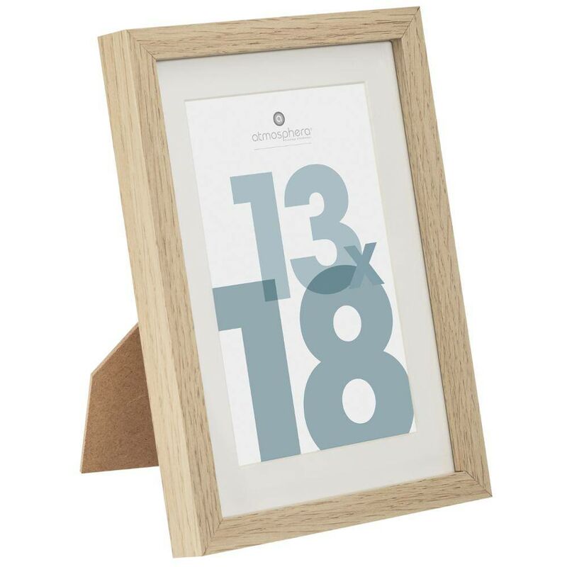 foto del prodotto atmosphera portafoto in legno manu 13x18cm cr ateur d int rieur