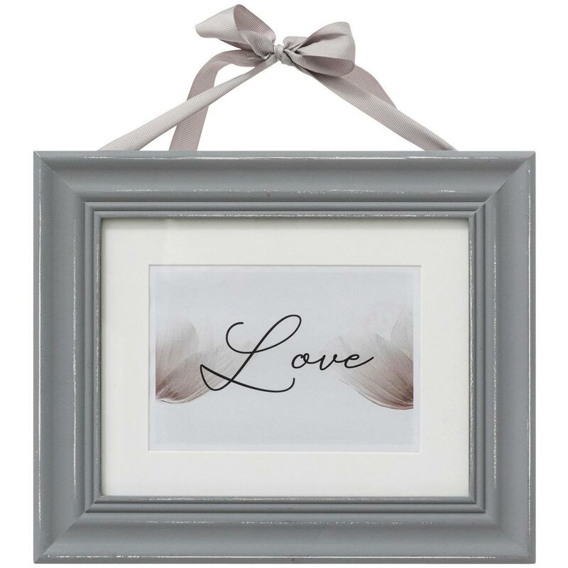 foto del prodotto atmosphera portafoto in legno ribbon 17x12cm grigio cr ateur d int rieur