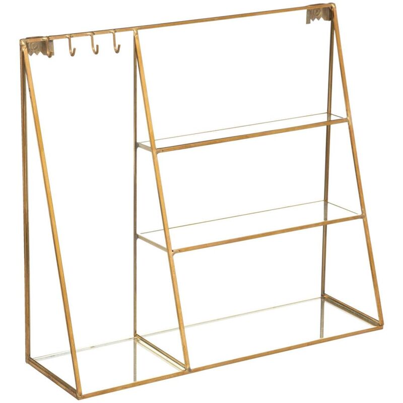 immagine 0 del prodotto atmosphera portagioie mood in oro 30x27cm cr ateur d int rieur