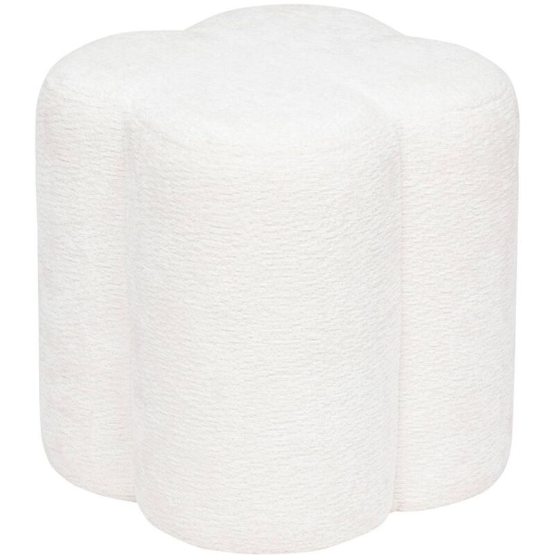 foto del prodotto atmosphera pouf bianco lavon 38x35x35cm cr ateur d int rieur