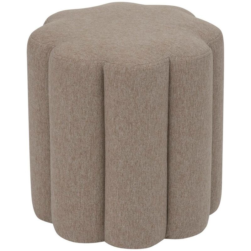 foto del prodotto atmosphera pouf floreale 38x40cm beige cr ateur d int rieur