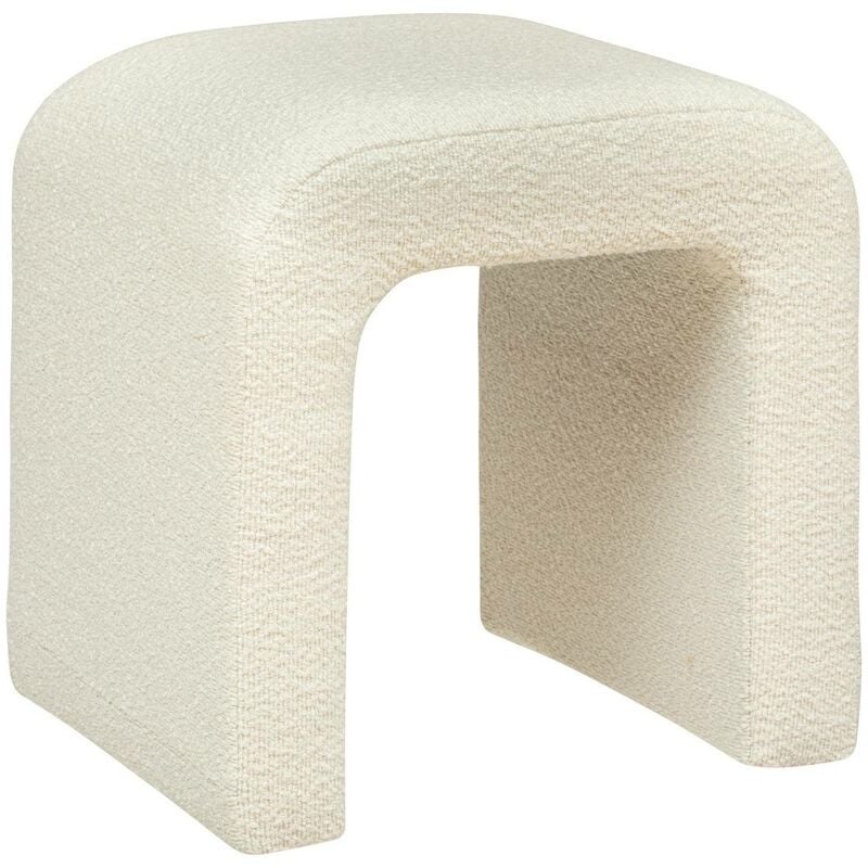 foto del prodotto atmosphera pouf sevi 41x35cm bianco cr ateur d int rieur