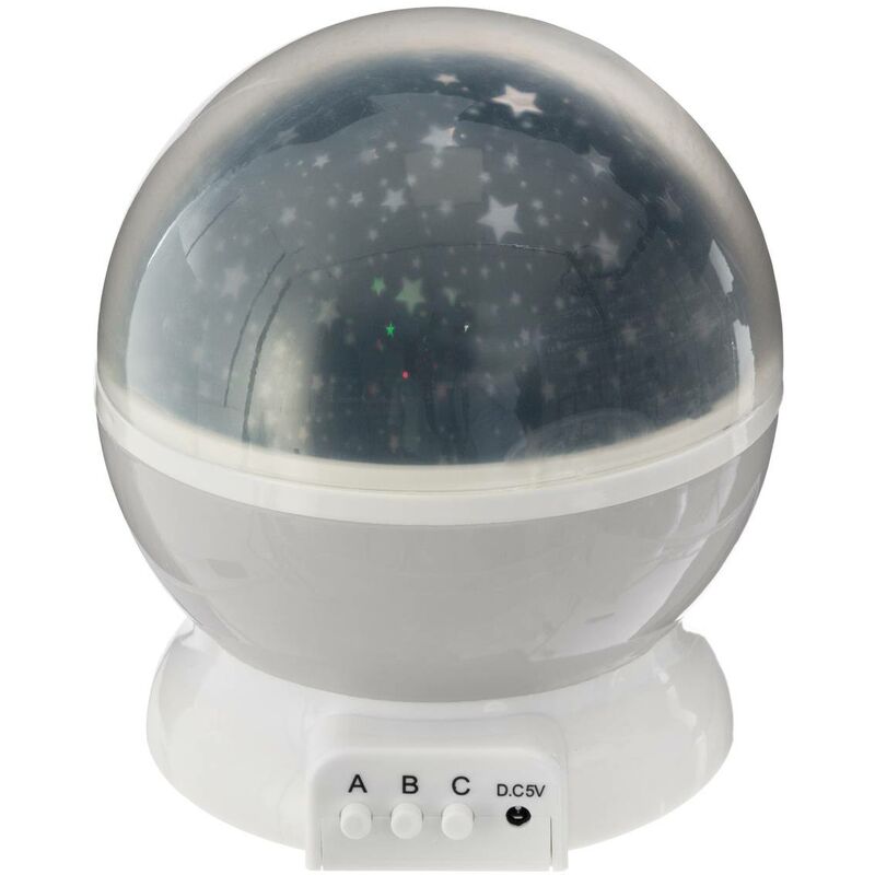 foto del prodotto atmosphera proiettore notturno per bambini grigio d12cm cr ateur d int rieur