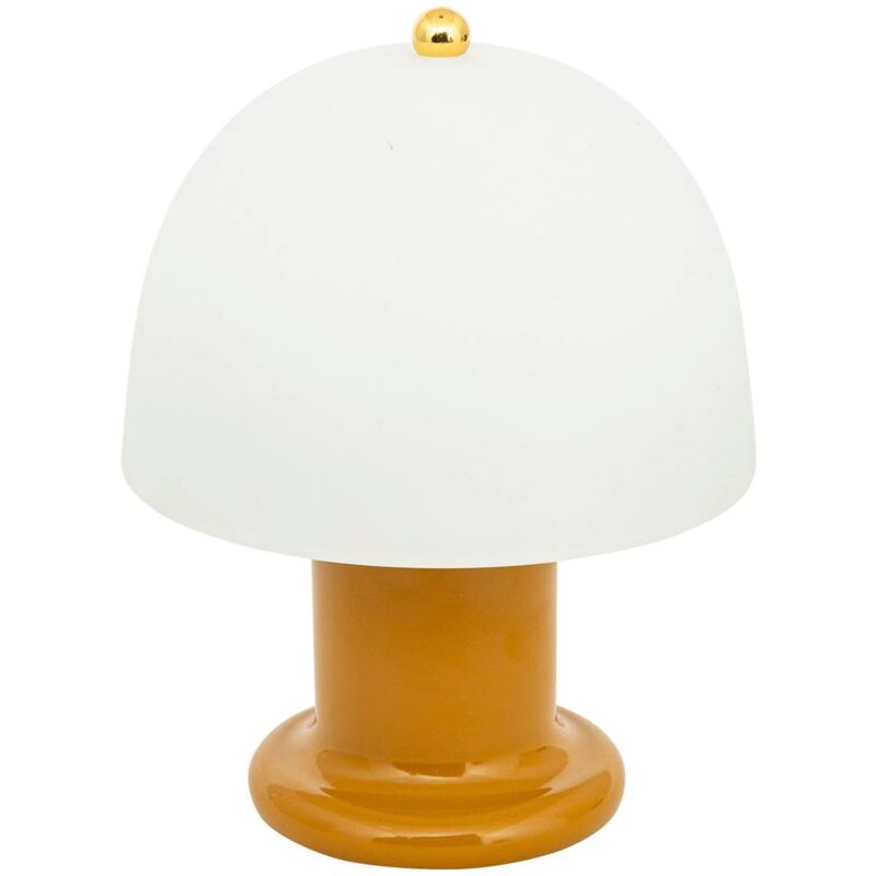 foto del prodotto atmosphera rick lampada da tavolo a led gialla h21cm cr ateur d int rieur