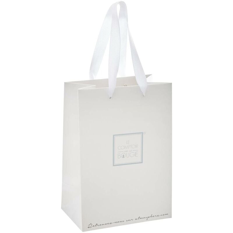 foto del prodotto atmosphera sacchetto regalo per candele bianco 14x20cm cr ateur d int rieur