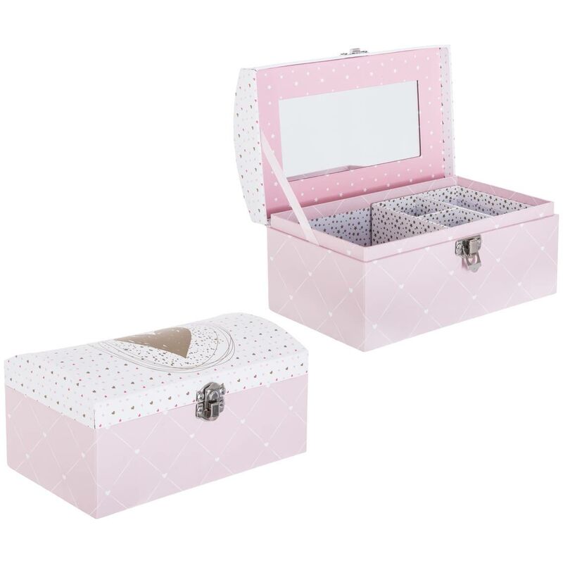foto del prodotto atmosphera scatola per bambini demoiselle rosa 20x12cm cr ateur d int rieur