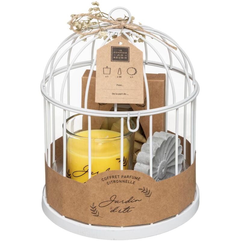 foto del prodotto atmosphera scatola regalo lola gabbia per citronella d14cm cr ateur d int rieur