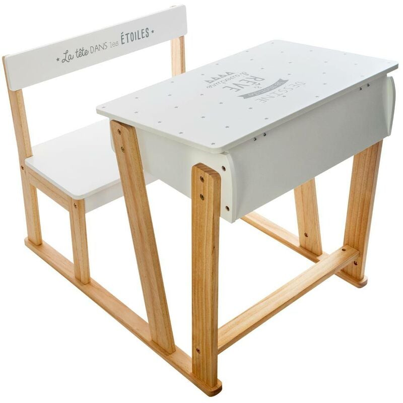 foto del prodotto atmosphera scrivania per bambini multicolore l64cm cr ateur d int rieur