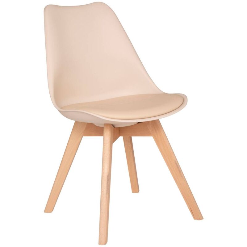 foto del prodotto atmosphera sedia baya gambe in faggio beige cr ateur d int rieur