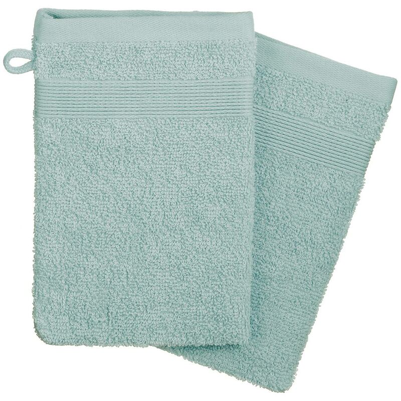 foto del prodotto atmosphera set di 2 flanelle praia, azzurro 15x21cm cr ateur d int rieur