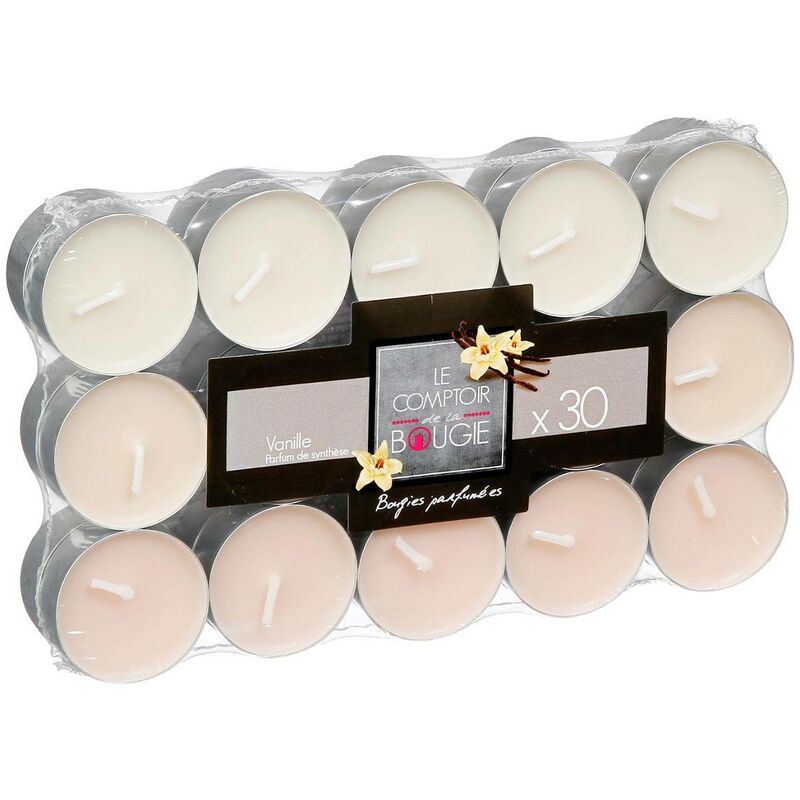foto del prodotto atmosphera set di 30 candele profumate alla vaniglia 350g cr ateur d int rieur