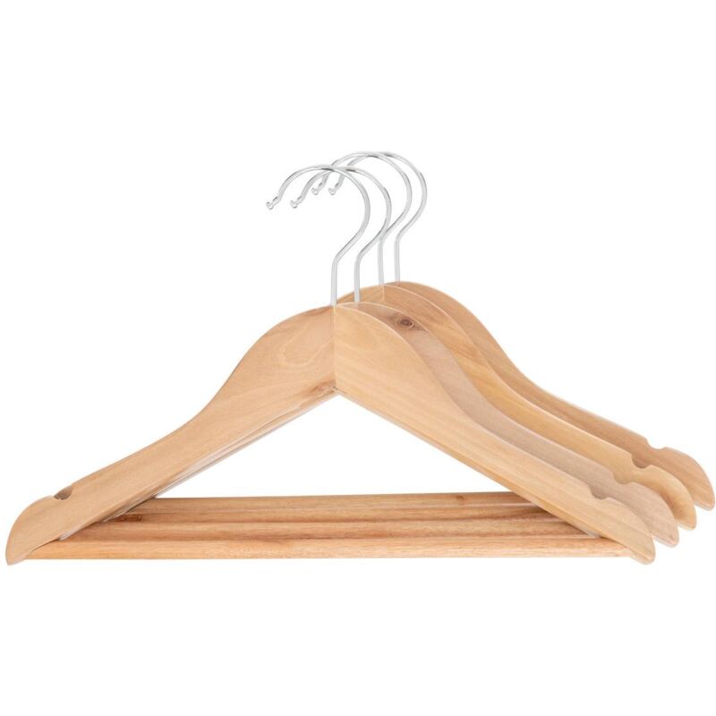 foto del prodotto atmosphera set di 4 appendini in legno per bambini h19cm cr ateur d int rieur
