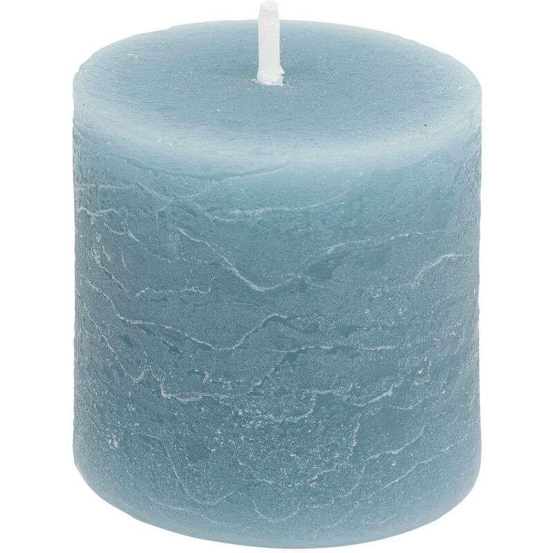 foto del prodotto atmosphera set di 4 candele rustiche blu tempesta da 60 g cr ateur d int rieur