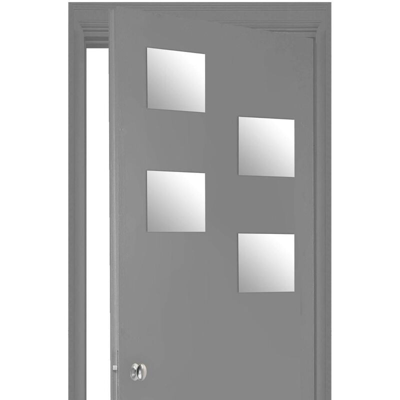 foto del prodotto atmosphera set di 4 specchi quadrati adesivi 20x20 cr ateur d int rieur