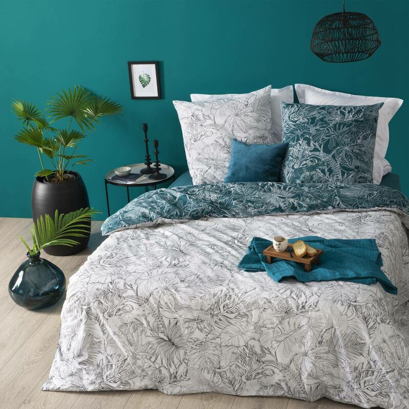 foto del prodotto atmosphera set di biancheria da letto jungle in cotone 260x240cm cr ateur d int rieur